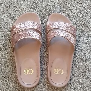Glitter slides by Gianni Bini